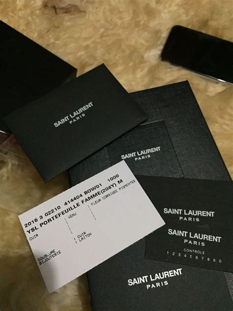 do ysl bags have authenticity cards|authentic ysl handbag clutch.